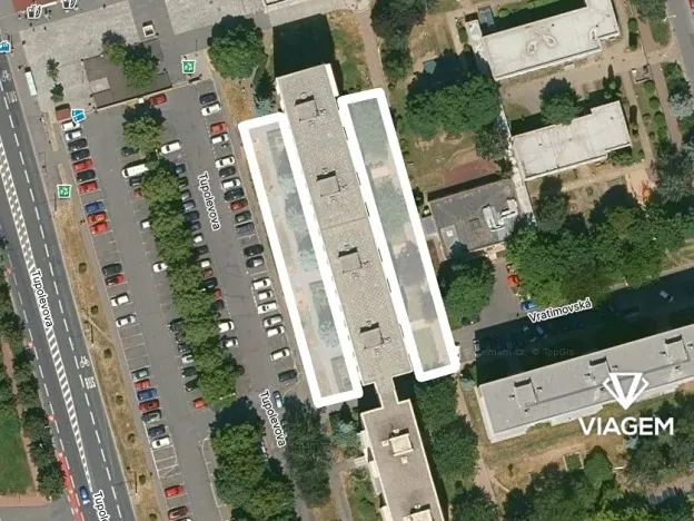 Prodej komerčního pozemku, Praha - Letňany, 1067 m2