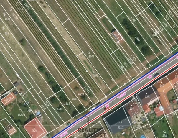 Prodej pozemku pro bydlení, Starý Poddvorov, 800 m2