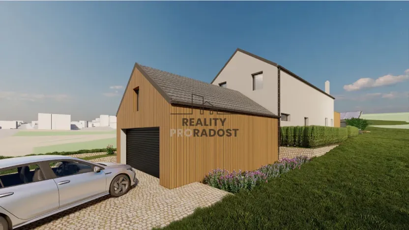 Prodej domu na klíč, Starý Poddvorov, 190 m2