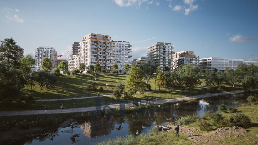 Prodej bytu 1+kk, Praha - Karlín, Libeňský ostrov, 51 m2