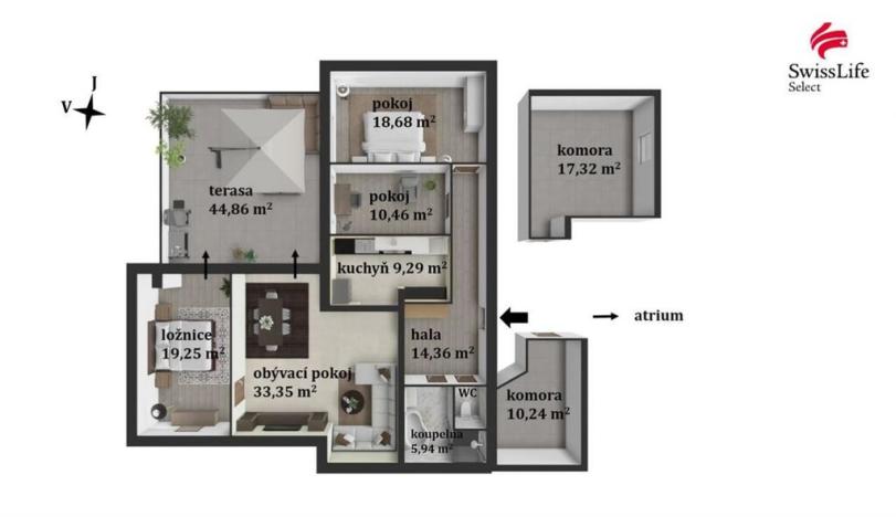 Prodej bytu 4+1, Olomouc, Jarmily Glazarové, 199 m2