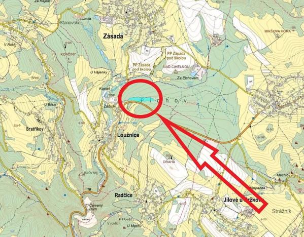 Prodej podílu lesa, Loužnice, 5026 m2