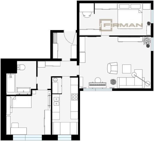 Prodej bytu 4+1, Praha - Bohnice, Dolákova, 78 m2