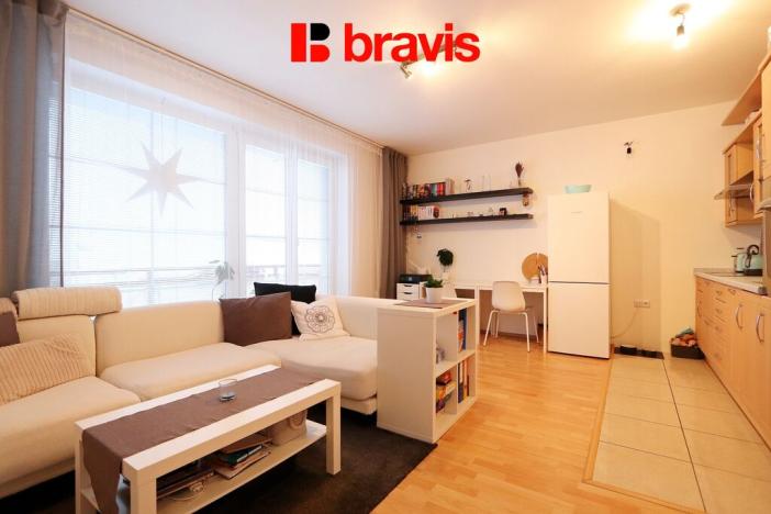 Pronájem bytu 2+kk, Brno - Líšeň, Otiskova, 43 m2