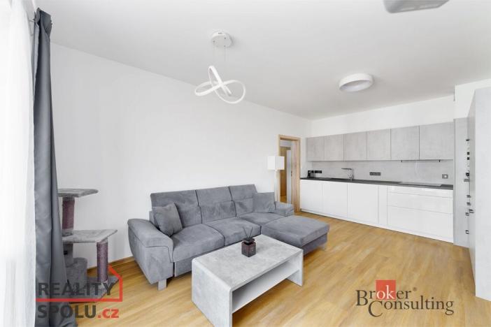 Pronájem bytu 2+kk, Praha, Za černým mostem, 50 m2