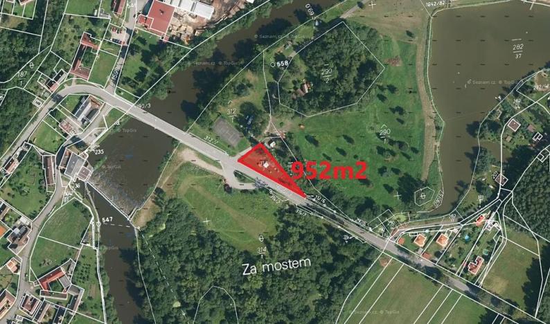 Prodej zahrady, Dráchov, 952 m2