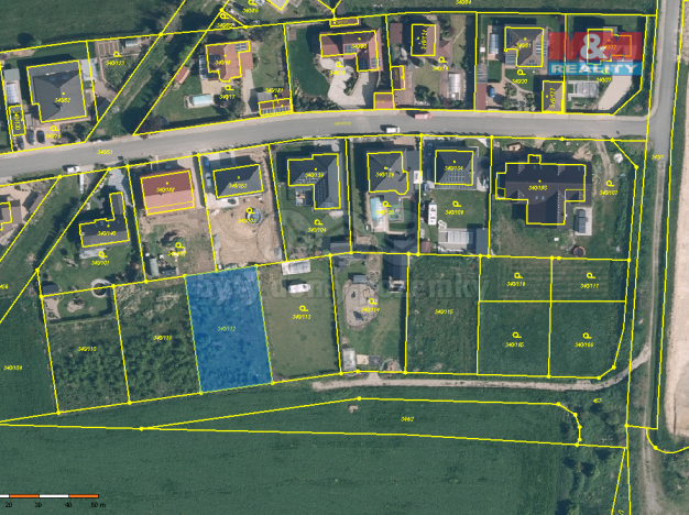 Prodej pozemku pro bydlení, Hořín, 966 m2