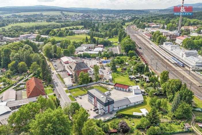 Pronájem komerčního pozemku, Mariánské Lázně - Úšovice, U Mlékárny, 1100 m2