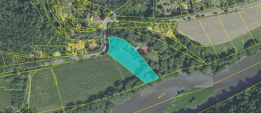 Prodej podílu zahrady, Nezabudice, 1330 m2