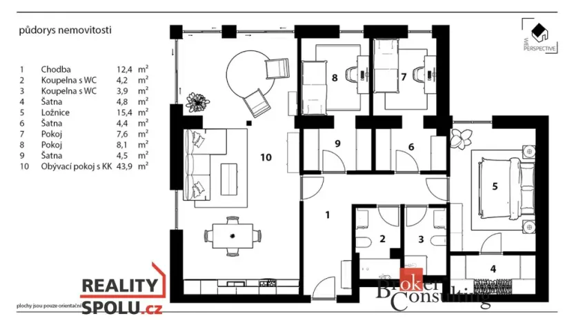 Prodej bytu 4+kk, Praha, Písčitá, 117 m2
