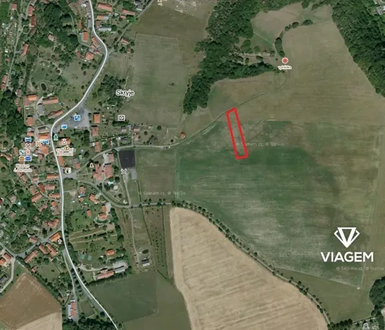Prodej podílu pole, Skryje, 335 m2