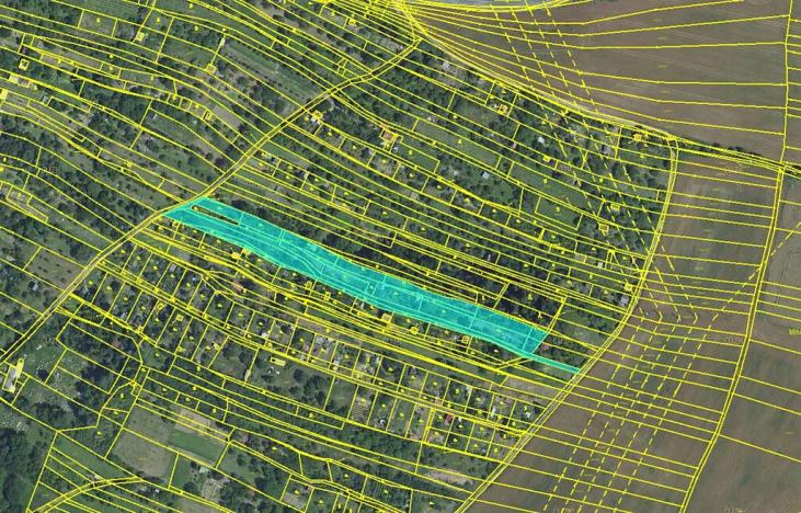 Prodej podílu zahrady, Kyjov, 3767 m2