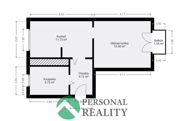 Prodej bytu 1+1, Neratovice, Vančurova, 40 m2
