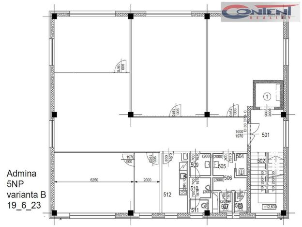 Pronájem kanceláře, Praha - Dolní Chabry, Dopraváků, 258 m2