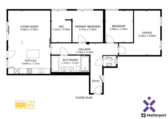Prodej bytu 4+kk, Zlín, Hřebíčkova, 114 m2