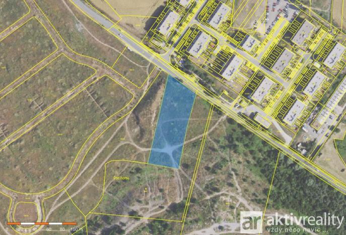 Prodej podílu 1/4 pozemku pro bydlení, Chýně, 1352 m2