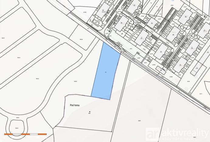 Prodej podílu 1/4 pozemku pro bydlení, Chýně, 1352 m2