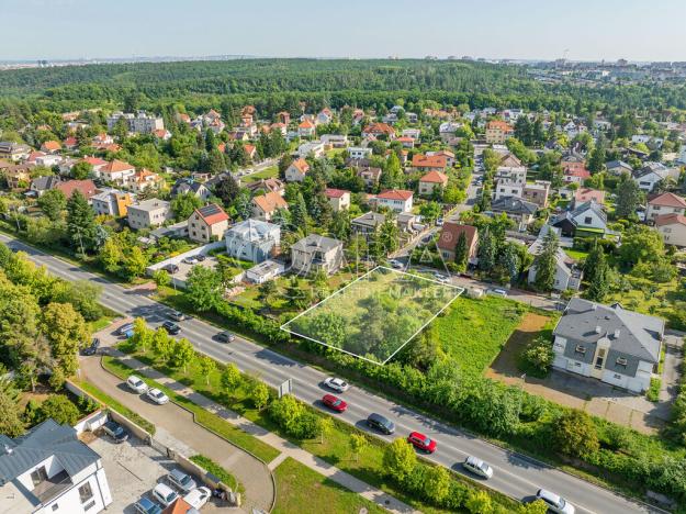 Prodej pozemku pro bydlení, Praha - Kunratice, Pražského povstání, 921 m2