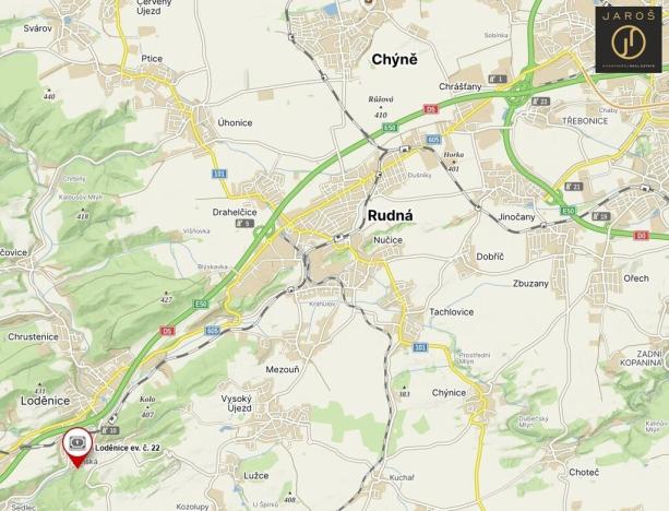 Prodej zahrady, Loděnice, 12204 m2