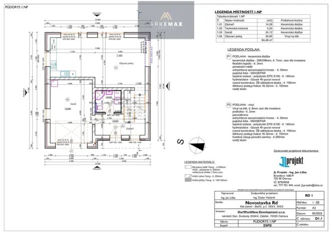 Prodej rodinného domu, Staříč, 160 m2