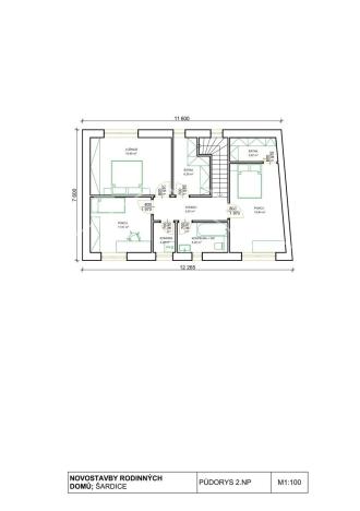 Prodej domu na klíč, Šardice, 180 m2