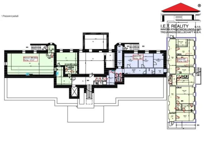 Pronájem ordinace, Frýdek-Místek - Frýdek, Potoční, 121 m2