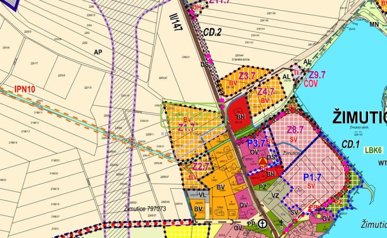 Prodej pozemku pro bydlení, Žimutice, 2061 m2