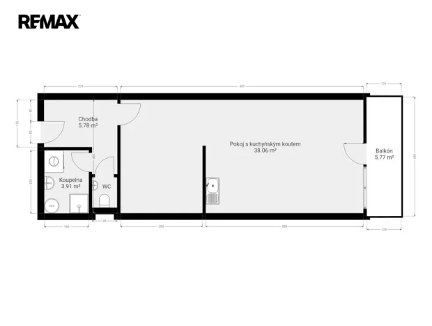 Prodej bytu 2+kk, Lipno nad Vltavou, 50 m2