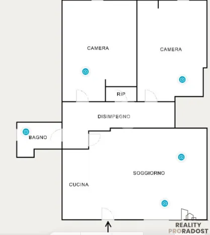 Prodej bytu 3+kk, Silvi,, Itálie, 86 m2