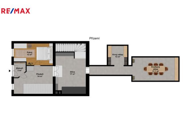 Prodej rodinného domu, Blučina, Návrší, 100 m2