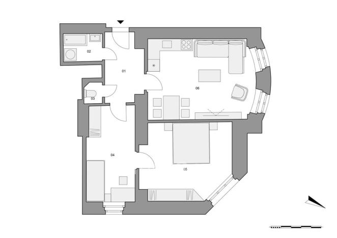 Prodej bytu 3+kk, Praha - Smíchov, Na Václavce, 65 m2