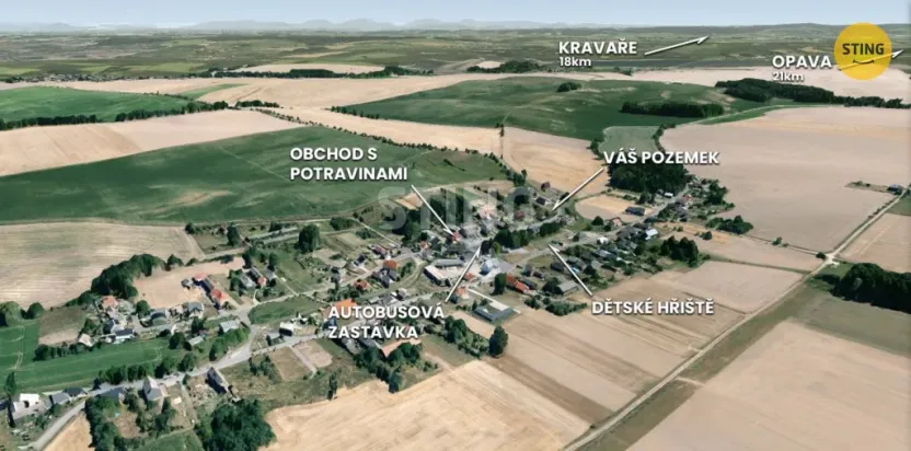 Prodej pozemku pro bydlení, Třebom, 836 m2