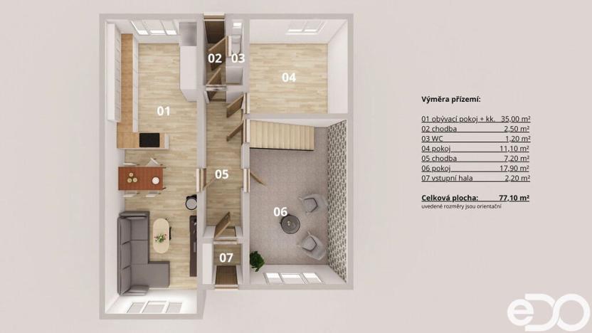 Prodej rodinného domu, Golčův Jeníkov, V Zahradách, 133 m2