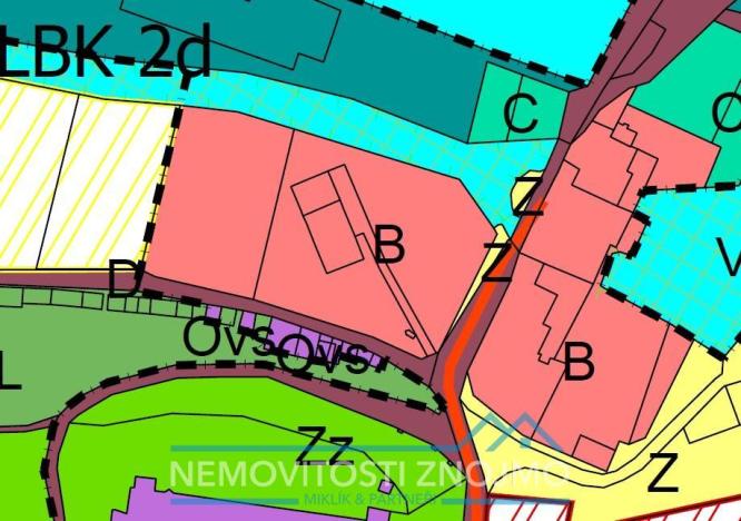 Prodej pozemku pro bydlení, Jaroslavice, Mlýnská, 3014 m2