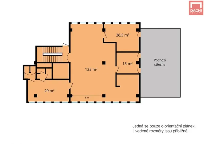Pronájem kanceláře, Olomouc, Šlechtitelů, 185 m2