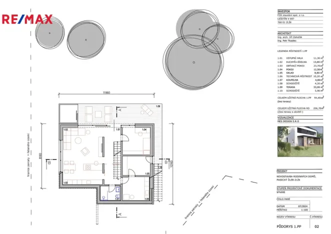 Prodej rodinného domu, Zlín, Pasecký žleb, 207 m2