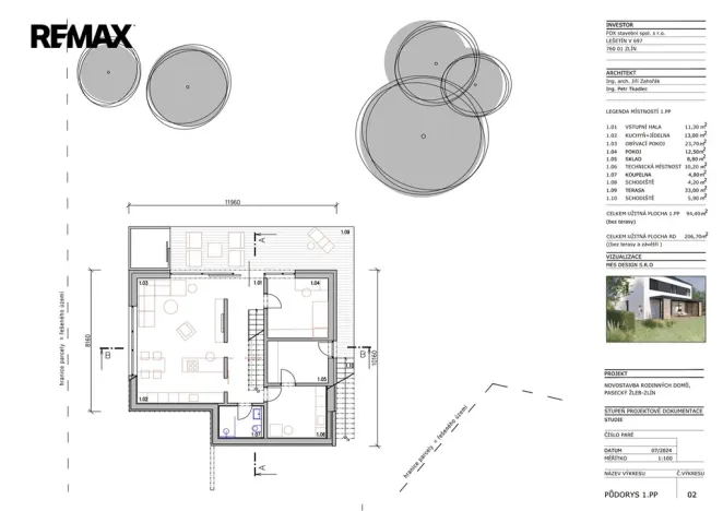 Prodej rodinného domu, Zlín, Pasecký žleb, 207 m2