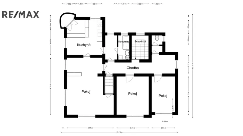 Prodej vily, Nové Město nad Metují - Krčín, Na Strážnici, 198 m2