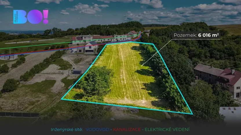 Prodej pozemku pro bydlení, Stará Ves, 6016 m2