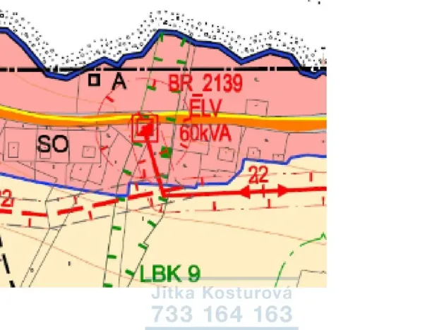 Prodej pozemku pro bydlení, Hošťálkovy - Staré Purkartice, 3379 m2