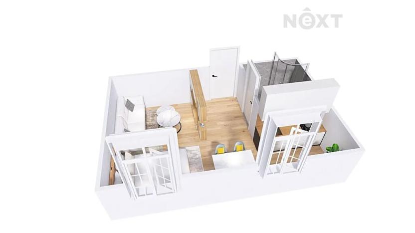 Prodej bytu 1+kk, Rapotín, Výzkumníků, 26 m2