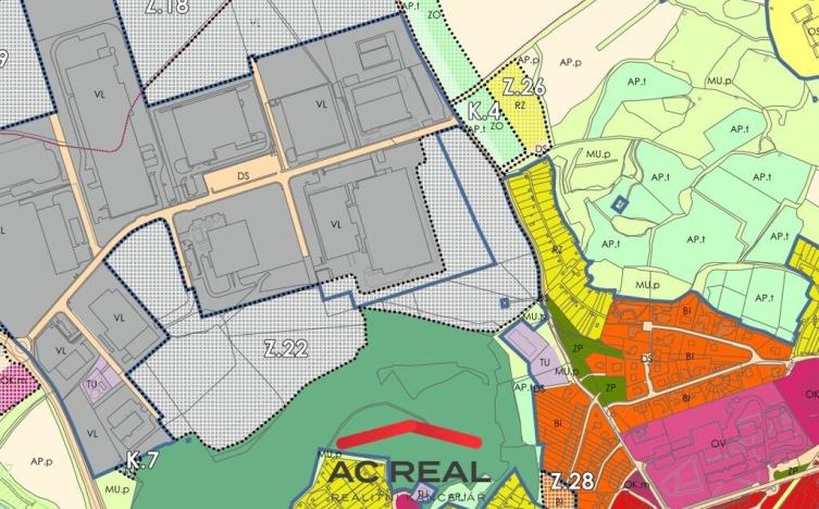 Prodej komerčního pozemku, Kadaň, 21910 m2
