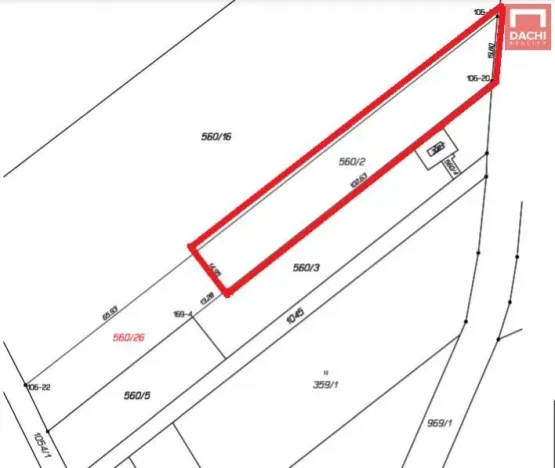 Prodej pozemku pro bydlení, Štarnov, 1607 m2