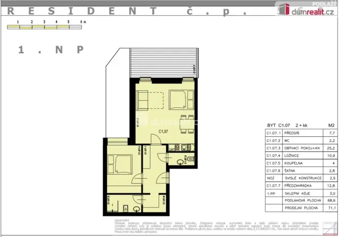Prodej bytu 2+kk, Harrachov, 60 m2