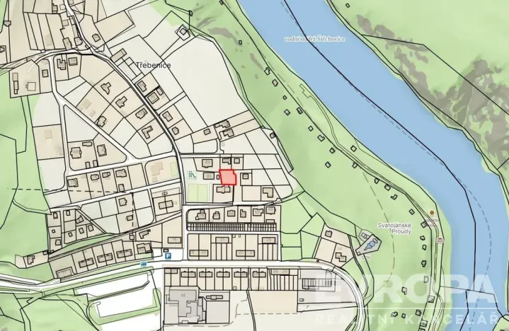 Prodej pozemku pro bydlení, Štěchovice - Třebenice, 629 m2