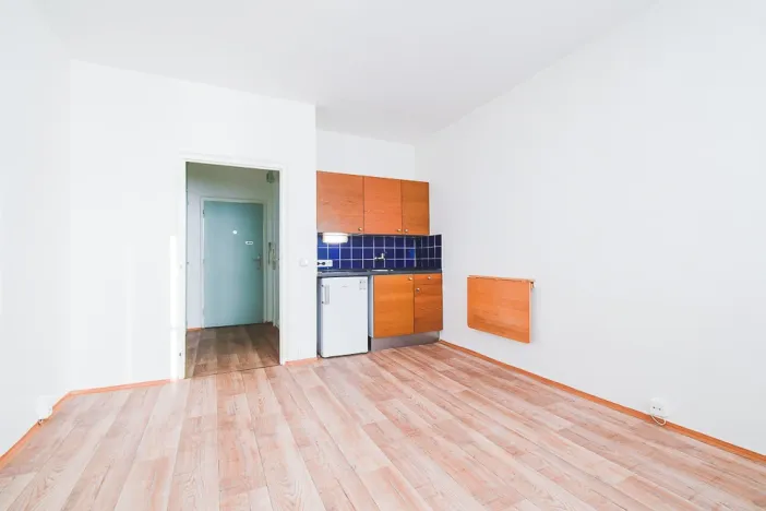 Pronájem bytu 1+kk, Brno - Lesná, Halasovo náměstí, 23 m2