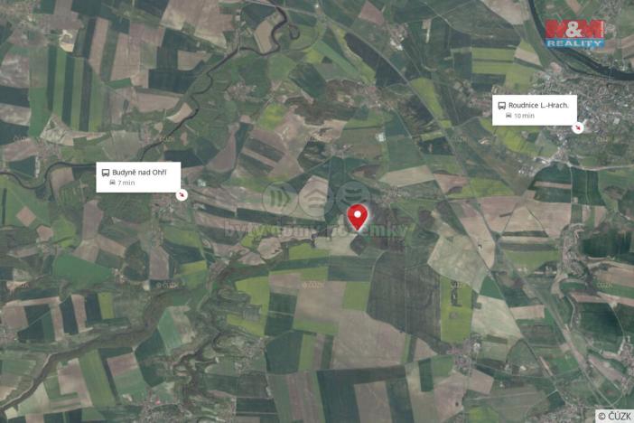 Prodej pozemku, Budyně nad Ohří - Nížebohy, 13906 m2