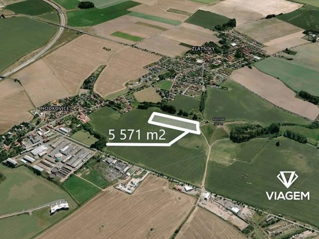 Prodej pole, Zlatníky-Hodkovice, 5571 m2