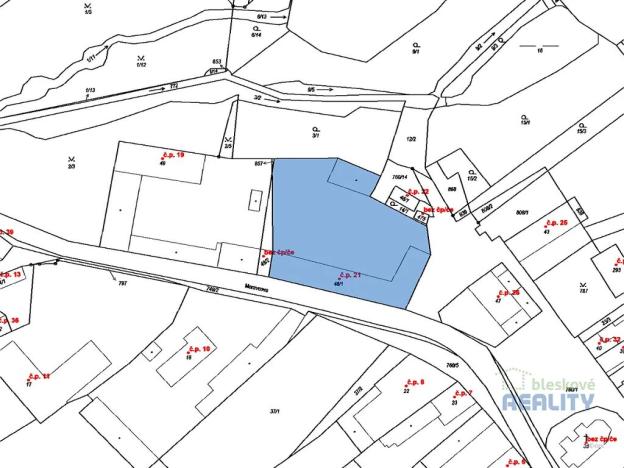 Prodej zemědělské usedlosti, Kojetice, 1113 m2