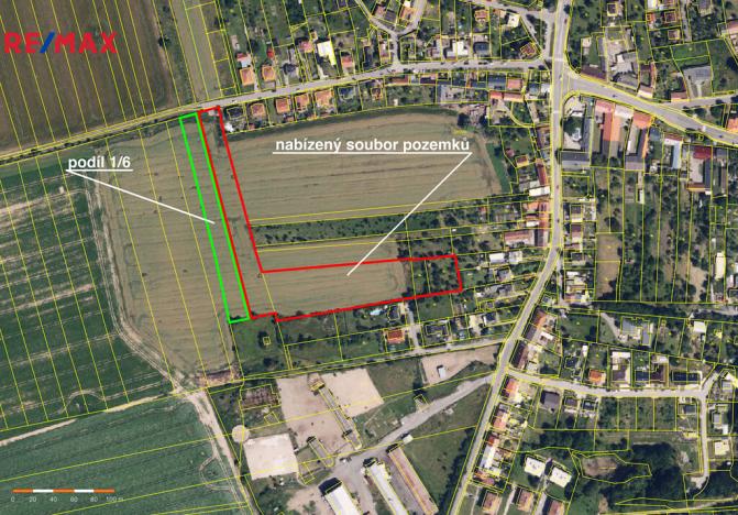 Prodej pozemku pro bydlení, Olomouc - Droždín, 12631 m2